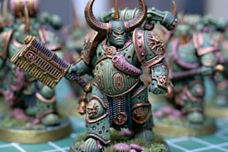 do your warhammer miniatures