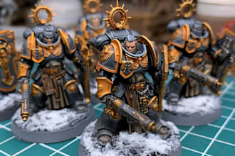 do your warhammer, or other tabletop miniatures and more