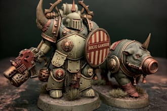 do your warhammer and tabletop miniatures