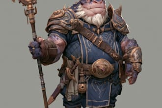 dnd character or dnd character design