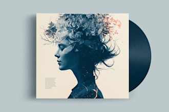 design album cover or single cover art