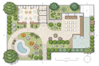 do architectural landscape plan design