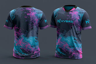 create modern jersey design for clubs and brands