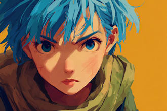 custom anime avatar and character design specialist