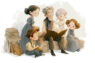 create children storybook illustration