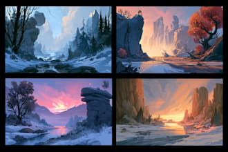 create environment concept art