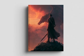 design book cover, fantasy book cover, ebook cover, fantasy