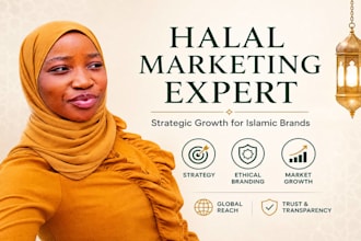 be your halal growth partner muslim social media strategist islamic promotion
