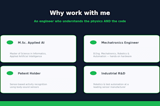 build machine learning models for your sensor and time series data