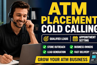 cold call stores and secure atm placement opportunities