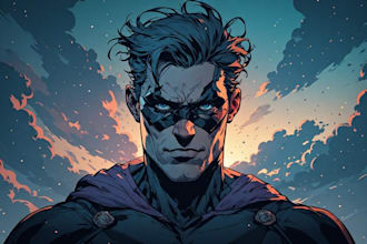 character design in comic style