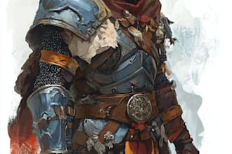 fantasy dnd character illustration