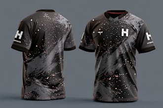 create a sublimated basketball jersey or uniform