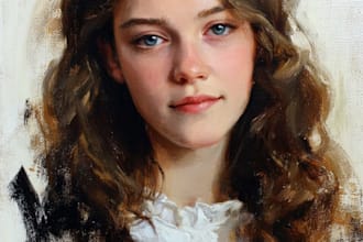 draw digital oil painting