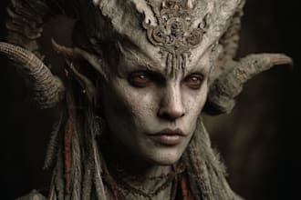 fantasy horror and fantasy horror character
