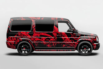 do vehicle wrap design car wrap design