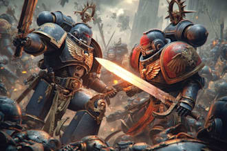 create your warhammer 40k art