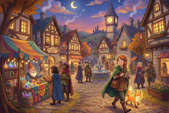 draw a digital cartoon illustration