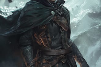 dnd character or dnd character design