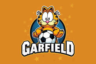 do make garfield soccer garfield futbol garfield bulldogs soccer logo