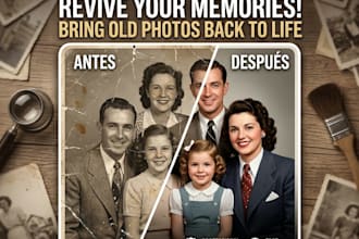 restore old damaged photos