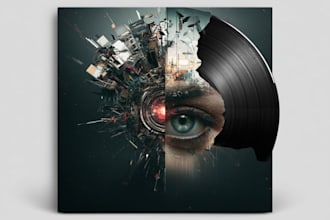 design professional album or cd cover art
