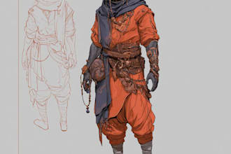 dnd character or dnd character design