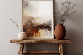 design trendy wall art or printable posters