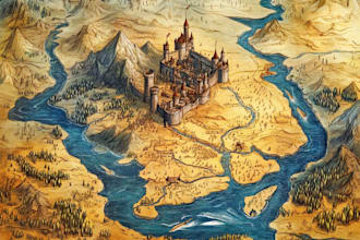 make a fantasy map for your dnd game