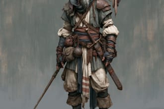dnd, fantasy character and dnd character