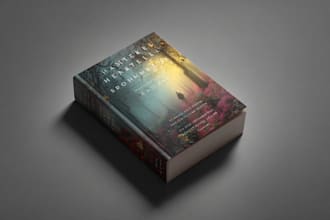 do custom book cover design, ebook cover design, kindle cover