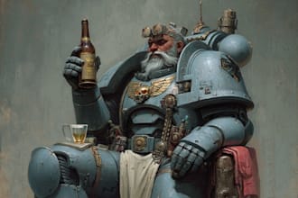 create your warhammer 40k art