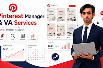 manage pinterest for bloggers as your virtual assistant