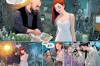 comic book illustration graphic novel comic cover comic artist nsfw comic page
