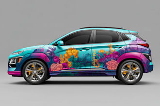 transform your vehicle with a premium wrap design
