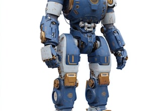design a custom mecha robot mascot logo