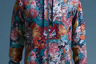do hoodie mockup with your design