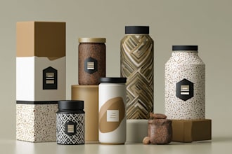design luxury packaging and product box design