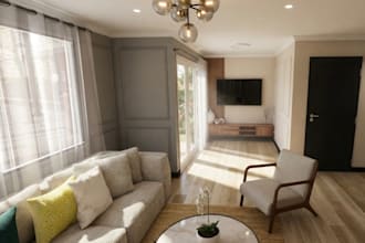 do interior design and photorealistic renders for your space