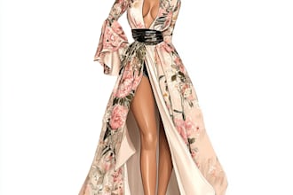do fashion illustration with your favorite outfit