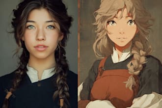 create a digital art illustration