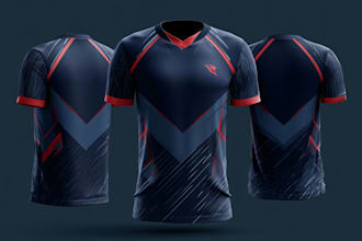 design sublimation football jersey