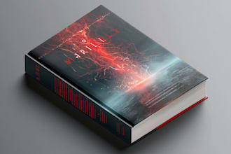 do fantasy book cover, thriller book cover design