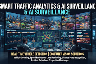 build ai traffic cctv vehicle detection tracking computer vision system