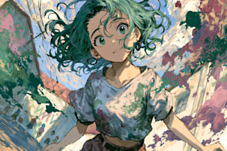 do a anime character