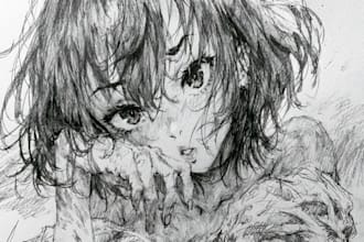sketch you anime sketch art