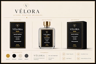 design luxury perfume packaging