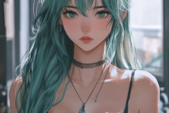 make a anime character
