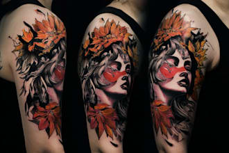 design a custom viking tattoo or authentic norse artwork
