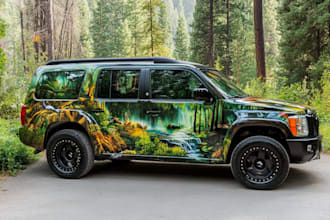 make an awesome vehicle wrap or car wrap designs